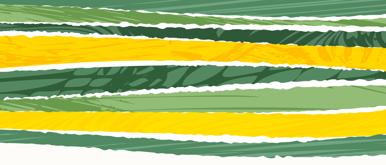 green and yellow design