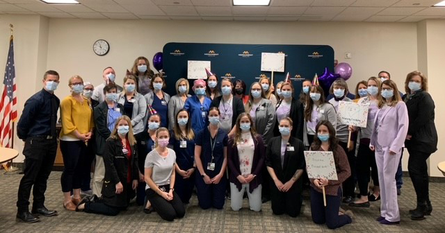 A group of nurses at Monument Health, Rapid City, SD