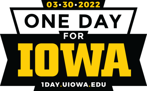 One day for iowa logo