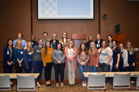 A group of nurses from Franciscan Health Central Indiana 