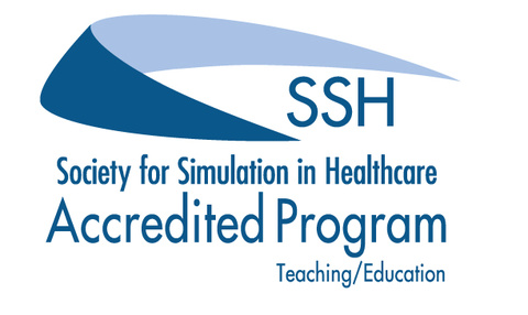 Logo: Society for Simulated Healthcare Accredited Program