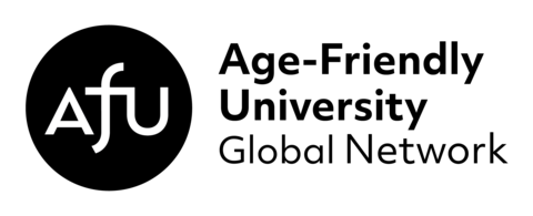 Logo for age friendly university global network