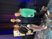 Amanda and Jess with Jennifer Bodine, DNP, FNP-C, NPD-BC, CEN, Preceptorship Column Editor at the Journal for Nurses in Professional Development (JNPD).