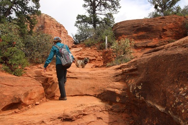 Barb hiking