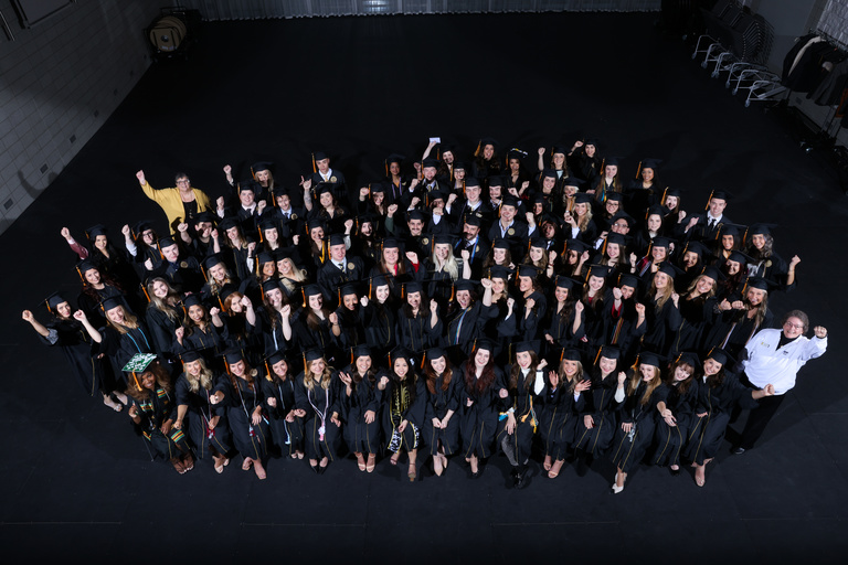 Graduates - BSN and RN-BSN group photo