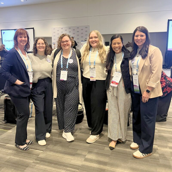 ANPD Convention Planning members Gayla Goleman, Mary Jennings, Melissa Liu, Rachel Bentley, Emily Dobrinska, and Nicole Weathers.