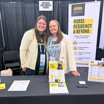 IONRP Program Coordinators Amanda Bruscher and Jess Ociepka.
