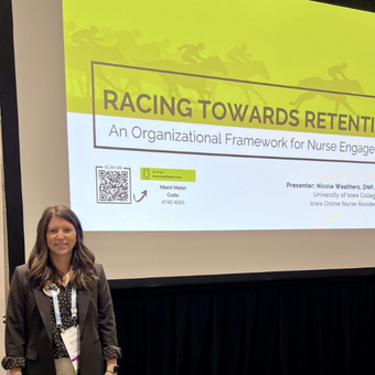 IONRP Director, Nicole Weathers, DNP, RN, NPD-BC