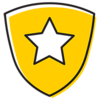 An icon of a badge