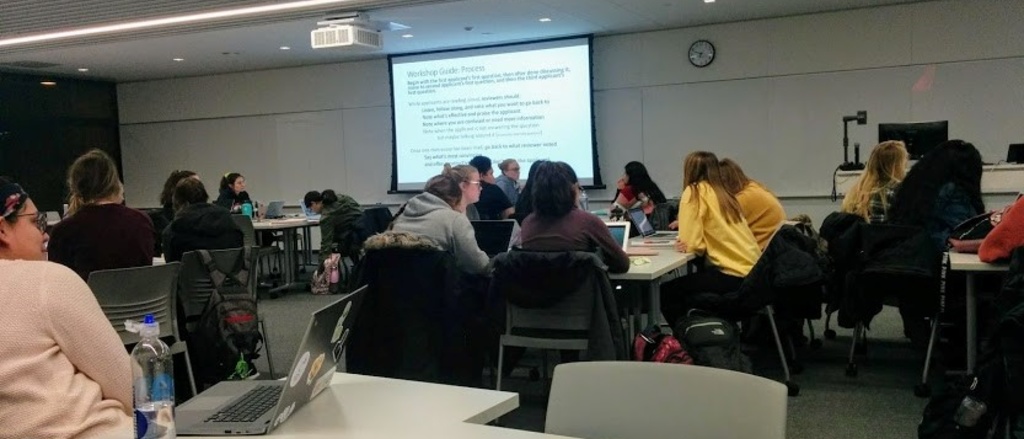 Students at BSN Workshop