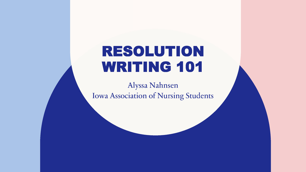 Nahnsen - Resolution 101 Zoom Session 1