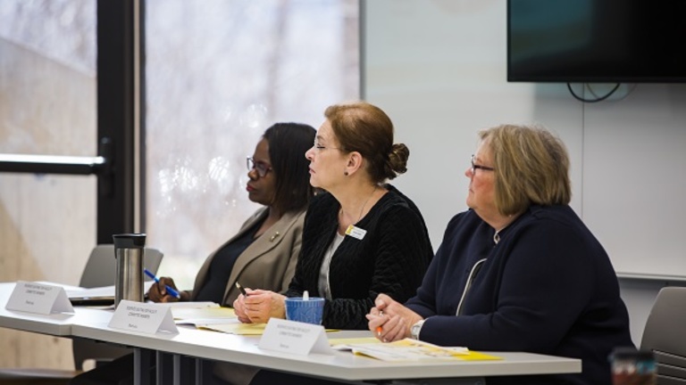 Profs. Joseph, Huber and Stineman