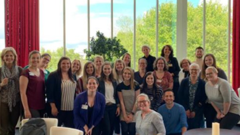 Group of students and instructors in Netherlands